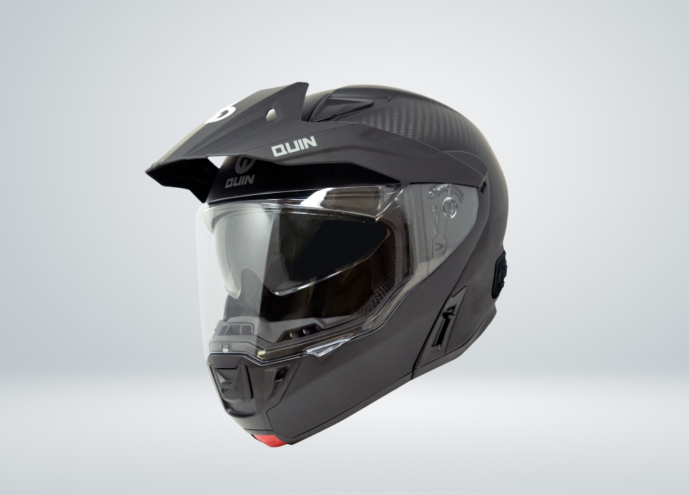 Quin Design - Quin Quest Carbon Fibre Modular Smart Helmet – Quin Helmets